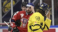 Zadumaný �eský obránce Michal Kempný (6)