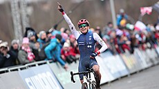 Francouzská cyklokrosaka Célia Geryová vyhrála závod juniorek na mistrovství...