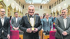 Bohuslav Svoboda (ODS) se loni op�t postavil do �ela pra�ského magistrátu....