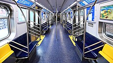 Prchozí metro v New Yorku (1. února 2024)
