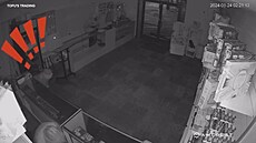 Záb�ry z loupe�e v obchod� Tofu�s Trading