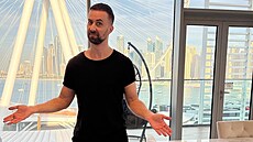 Erik Meldik je s rodinou na nkolik msíc v Dubaji (2024).