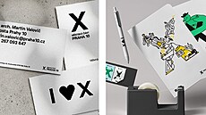 Praha 10 pedstavila novou vizuální identitu i logo ve tvaru písmene X