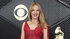 Kylie Minogue na udílení cen Grammy (Los Angeles, 4. února 2024)