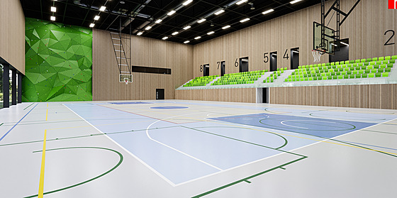 Plánovaná sportovní hala v Kromíi má vyjít bezmála na 300 milion korun....