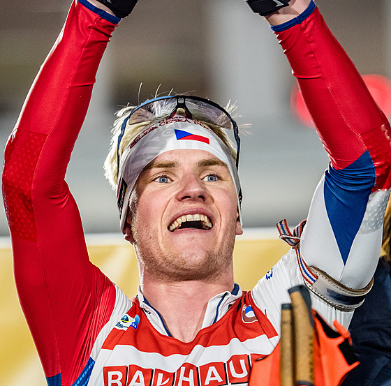 Tomá� Mikyska po vytrvalostním závod� na MS v Novém M�st� na Morav�.