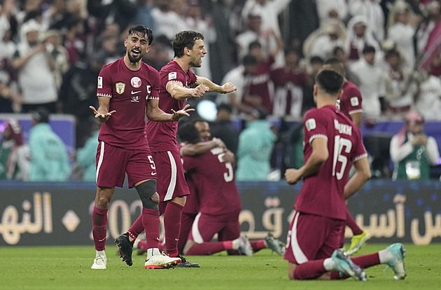 K obhajobě po třech penaltách. Katar ve finále mistrovství Asie porazil Jordánsko