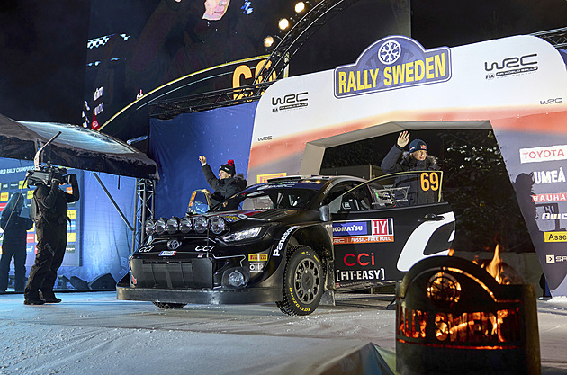 Švédskou rallye zahájil nejlépe mistr světa Rovanperä