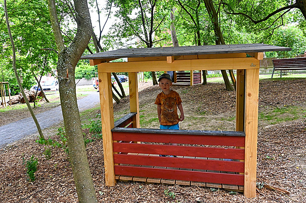 ekovický HRáj jako místo pro odpoinek i zábavu funguje teprve od loského...