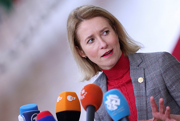 Rusko vydalo zatykač na estonskou premiérku Kallasovou