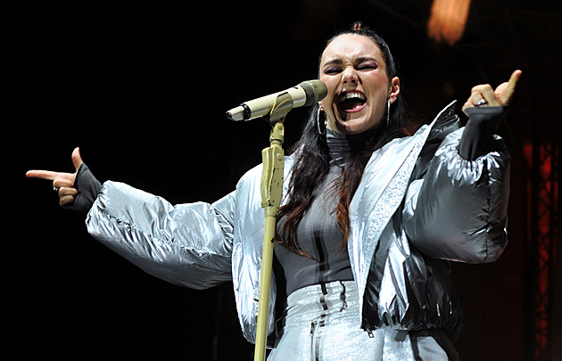 Ewa Farna vystoupila na koncertu EZ Energy festu v Liberci v rámci Jizerské 50...