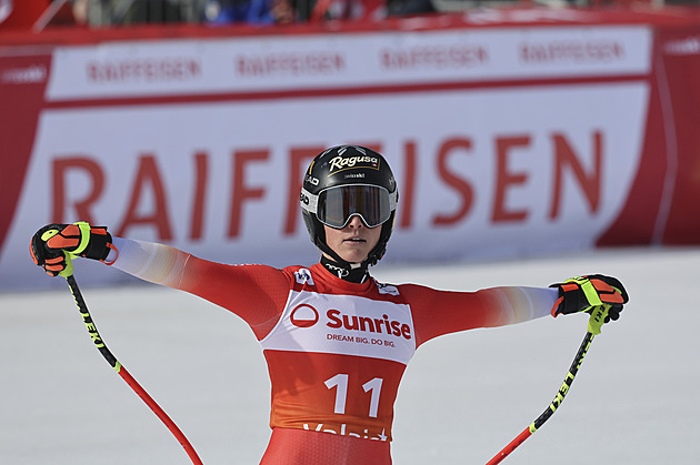 Ledecká v Crans Montaně na tréninky nenavázala, vyhrála Gutová-Behramiová