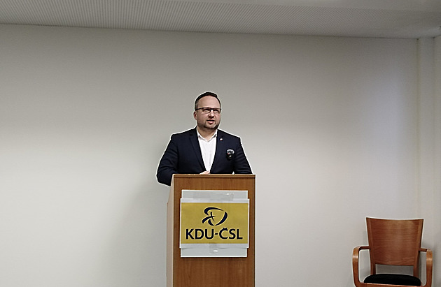 Ministr práce a sociálních v�cí Marian Jure�ka v P�erov� (19. února 2024)