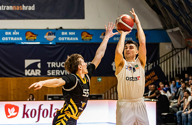 Basketbalistům Ostravy vyšla proti Písku sázka na dva rozehrávače