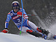 Francouz Clement Noel bhem slalomu v Bansku.