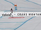 Rakouská lyaka Stephanie Venierová se blíí cíli v super-G Svtového poháru v...