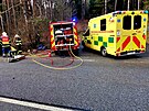 U dopravn nehody zasahovaly vechny jednotky integrovanho zchrannho...