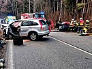 U dopravn nehody zasahovaly vechny jednotky integrovanho zchrannho...