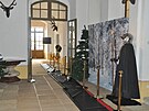 Z filmu Ti oíky pro Popelku jsou na zámku Moritzburg k vidní kostýmy i...