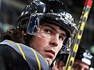Hokejový úto�ník Jaromír Jágr na st�ída�ce Pittsburghu
