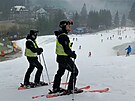 Policisté hlídají na horách i na lyích