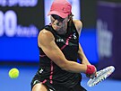 Polská tenistka Iga wiateková ve finále turnaje v Dauhá