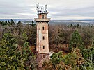 Rozhledna Chlum v Plzni (14. nora 2024)