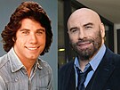 John Travolta v letech 1975 a 2024