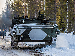 Bojové vozidlo pchoty BMP-2 z výzbroje finské armády