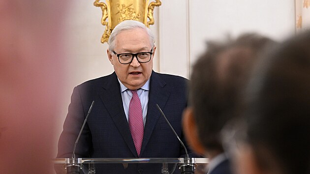 Nmstek ruskho ministra zahrani Sergej Rjabkov (14. nora 2024)