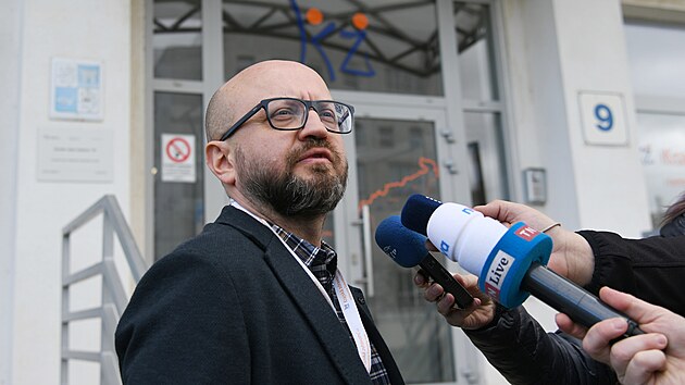 Předseda představenstva Krajské zdravotní Ondřej Štěrba (19. února 2024)