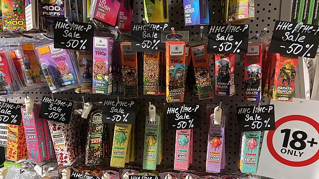 V�e je ve slev�. Produkty z HHC  tvo�� velkou ��st obchodu s konopn�mi produkty. (15. �nora 2024)