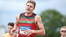 Jakub Dudycha na republikovém mistrovství v atletice v Tábo�e.