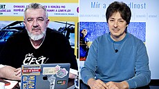 Hosty dne�ního Rozst�elu iDNES DUEL jsou Martin Ondrá�ek (vlevo) a Mat�j...