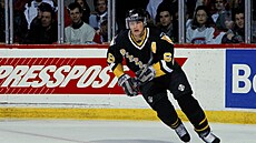 eský útoník Jaromír Jágr v dresu Pittsburghu