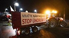Farmáři do Prahy vyrazili na protest proti situaci ve svém oboru. (19. února...