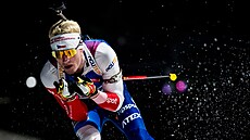 Tomá� Mikyska na trati sprintu v Novém M�st� na Morav�