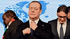 Bývalý ruský premiér, prezident a nynjí místopedseda Rady bezpenosti Ruské...
