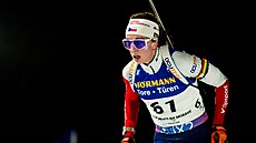 Jessica Jislová b�í vytrvalostní závod na MS v Novém M�st� na Morav�.