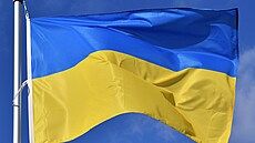 Ukrajinská vlajka.