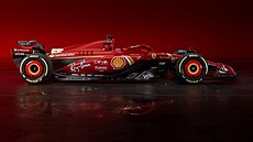 Monopost Ferrari pro sezonu mistrovství svta F1 2024.