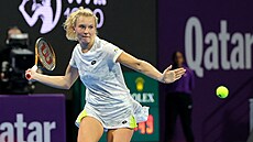 Kateina Siniaková na turnaji v Dauhá