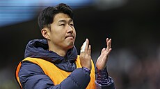 Son Hung-min z Tottenhamu nastoupil proti Brightonu s poran�ným prstem.