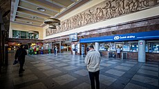 Nádraí Praha-Smíchov ped rozsáhlou modernizací (13. února 2024)