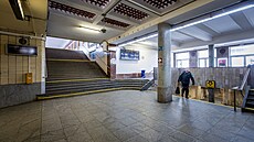 Nádraí Praha-Smíchov ped rozsáhlou modernizací (13. února 2024)