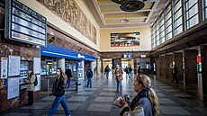 Nádra�í Praha-Smíchov p�ed rozsáhlou modernizací (13. února 2024)