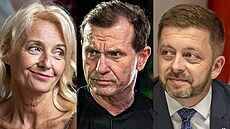 Veronika �ilková, Jaromír Soukup a Vít Raku�an