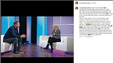 Veronika ilková se na Instagramu pustila do Jaromíra Soukupa a pozdji i...