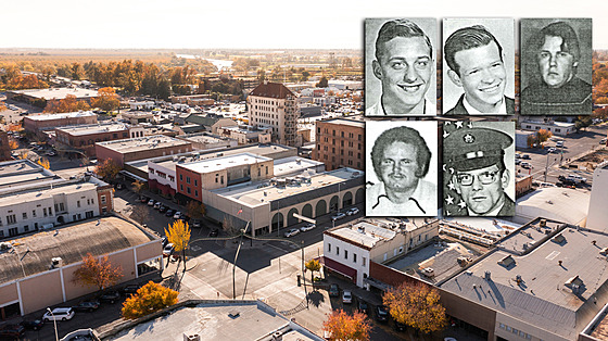 Kalifornské m�sto Marysville bylo domovem p�tice mladých mu��. Zleva naho�e...