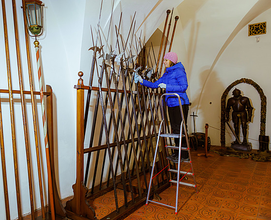 Pípravy na sezonu na hrad Bouzov vrcholí.